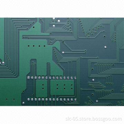 Double-sided PCB with Soldermask Black Green, 2.0mm Board Thickness and Chem Sn Surface Finish